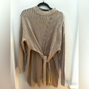 Free People summer sweater set size large